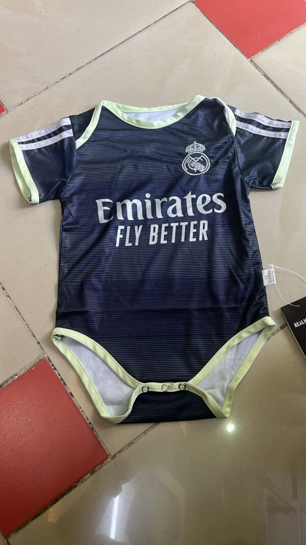 Real Madrid 2025/26 Black Kit for Toddlers