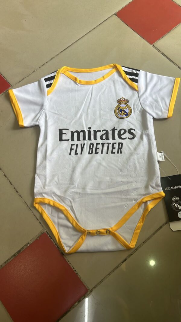 Real Madrid 2025/26 Home Kit for Toddlers