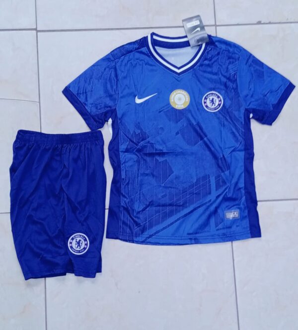Chelsea kids Home Football Kit-Jersey & Shorts Set 2024/25