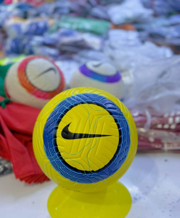 Nike Pitch Football – Yellow/Blue Design (Size 5)