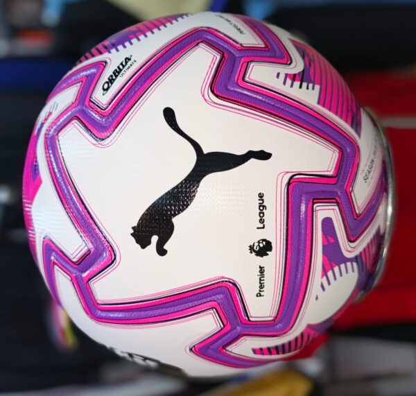 PUMA Orbita Ultimate Premier League Brilliance Football 2025/26 – Official Match Ball (Size 5)