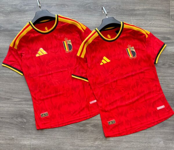 Adidas Belgium 2026 Home Stadium Men's Soccer Replica Jersey
