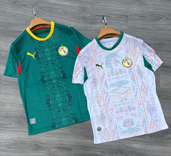 Senegal 2026 World Cup Official Stadium Home & Away Jersey Set