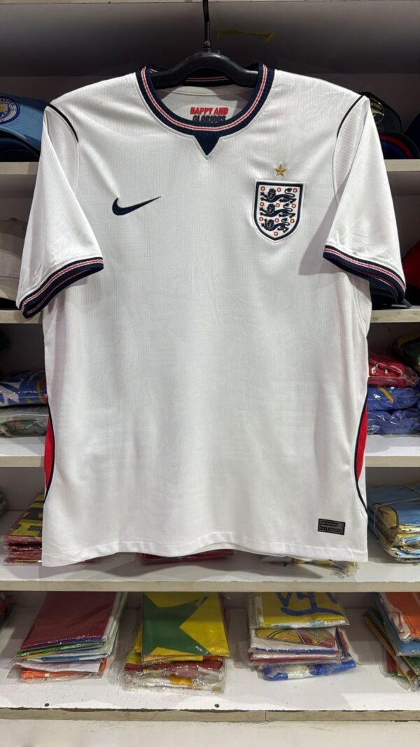 Official England 2026 World Cup Home Jersey - Nike Three Lions White Heritage Edition