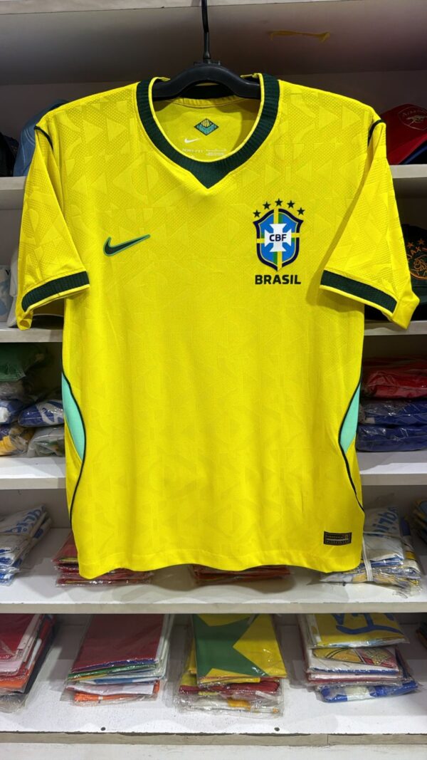 Official Brazil 2026 World Cup Home Jersey - Nike Yellow Canary Heritage Edition
