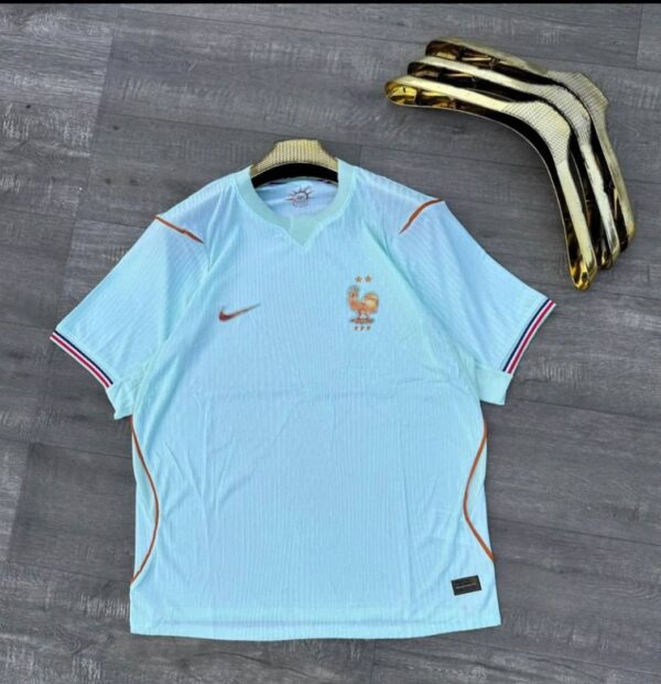 Official France 2026 World Cup Away Jersey - Nike "Liberté" Mint Green & Copper Edition