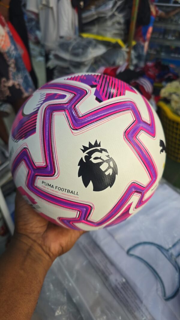 Puma Orbita Play Premier League 2025/26 Training Football – Durable 12-Panel Soccer Ball